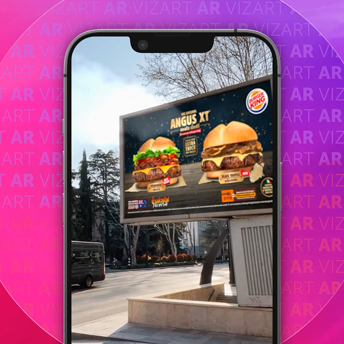 Instagram маска Burger King. Запуск бургера "Black angus"