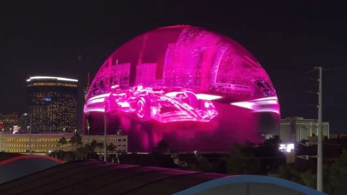 T-Mobile Las Vegas Sphere Ad